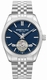 Kenneth Cole KCWGY0064801 Mens Automatic Skeleton Watch 43 mm Blue Dial
