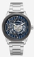 Kenneth Cole KCWGY0064903 Mens Automatic Skeleton Watch Blue Dial