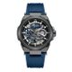 Kenneth Cole KCWGZ0065601 Mens Downtown Automatic Blue Dial Silicon Watch