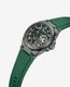 Kenneth Cole KCWGZ0065603 Mens Automatic Skeleton Watch Green Silicone Strap