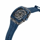 Kenneth Cole KCWGZ0067801 Mens Automatic Blue Silicone Strap Watch