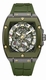Kenneth Cole KCWGZ0067804 Mens Automatic Green Dial Silicone Strap Watch