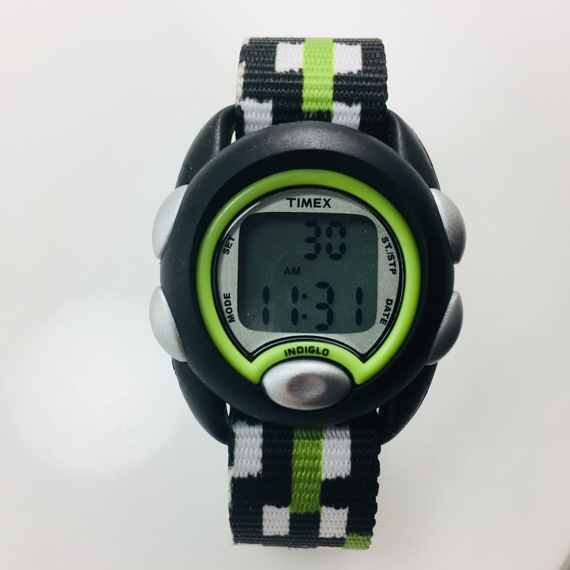 Kid's Timex Time Machines Boys Black Digital Watch TW7C13000