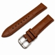 Coach Compatible Light Brown Croco Genuine Leather Replacement Watch Band Strap Steel Buckle #1044