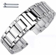 Luminox Compatible Stainless Steel Metal Bracelet Replacement Watch Band Strap Push Butterfly Clasp #5010