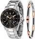 Maserati Competizione R8873600001 Men's Chronograph Watch Black Dial