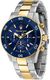 Maserati Competizione R8873600006 Men's Chronograph Watch Blue Dial Two-Tone