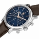 Maserati Epoca R8871618014 Men's Chronograph 42mm Blue Dial Leather Strap Watch
