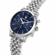 Maserati Epoca R8873618024 Men's Chronograph Watch Blue Dial Steel Bracelet