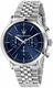 Maserati Epoca R8873618024 Men's Chronograph Watch Blue Dial Steel Bracelet