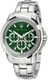 Maserati R8873621017 Successo Men's Chronograph Stainless Steel Green Dial Watch