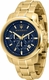 Maserati R8873621021 Successo Men's Chronograph Gold Stainless Steel Watch