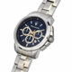 Maserati R8873621036 Successo Men's Chronograph Blue Dial Stainless Steel Watch