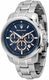 Maserati R8873621037 Successo Men's Chronograph Blue Dial Stainless Steel Watch