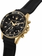 Maserati Sfida R8871640001 Men's Chronograph Watch  Black Dial, Gold-Tone Steel