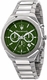 Maserati Stile R8873642011 Men's Chronograph Stainless Steel Green Dial Watch