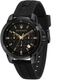 Maserati Successo R8871621011 Men's Chronograph 44mm Silicone Strap Watch