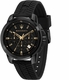 Maserati Successo R8871621011 Men's Chronograph 44mm Silicone Strap Watch