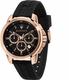 Maserati Successo R8871621012 Men's Chronograph 44mm Silicone Strap Watch