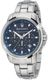 Maserati Successo R8873621002 Men's Chronograph Watch Blue Dial Steel Bracelet