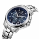 Maserati Successo R8873621002 Men's Chronograph Watch Blue Dial Steel Bracelet