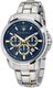 Maserati Successo R8873621016 Men's Chronograph Watch Blue Dial Steel Bracelet