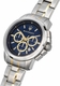 Maserati Successo R8873621016 Men's Chronograph Watch Blue Dial Steel Bracelet