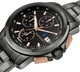 Maserati Successo R8873645001 Men's Solar Chronograph Black Dial Gunmetal Watch