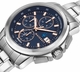 Maserati Successo R8873645004 Men's Solar Chronograph Blue Dial Silver Watch