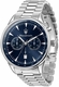 Maserati Tradizione R8873646005 Men's Chronograph Blue Dial Steel Watch