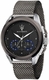 Maserati Traguardo R8873612006 Men's Chronograph Watch Black Dial Gunmetal Steel Mesh