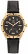 Men's Adidas Fashion 41mm Black Leather Strap Watch AOFH22504