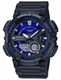 Men's Casio Ana-Digi Blue Dial Resin Band Watch AEQ110W AEQ-110W-2A2V
