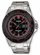 Men's Casio Black Dial Stainless Steel Band Watch MTD1078D MTD-1078D-1A1V