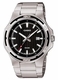 Men's Casio Black Dial Stainless Steel Band Watch MTP1304D MTP-1304D-1A