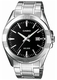 Men's Casio Black Dial Stainless Steel Band Watch MTP1308D MTP-1308D-1AV