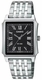 Men's Casio Black Dial Stainless Steel Band Watch MTPB190D MTP-B190D-1B