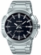 Men's Casio Black Dial Stainless steel Band Watch MTPE172D MTP-E172D-1A