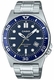 Men's Casio Blue Dial Stainless Steel Band Watch MTD135D MTD-135D-2A