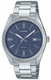 Men's Casio Blue Dial Stainless Steel Band Watch MTP1302DA MTP-1302DA-2A1