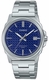 Men's Casio Blue Dial Stainless steel Band Watch MTPE720D MTP-E720D-2AV