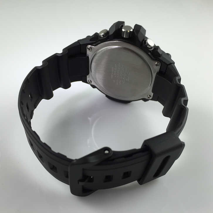 Casio Orologio analogico al quarzo da uomo con cinturino in resina MCW-100H-1A3VCF, Nero, cinturino