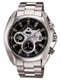 Men's Casio Edifice Black Dial Chronograph Stainless steel Band Watch EF548D EF-548D-1A