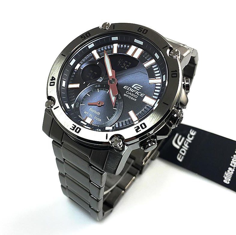 Men's Casio Edifice Bluetooth Smarthphonelink Steel Watch ECB20DC