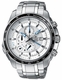 Men's Casio Edifice White Dial Chronograph Stainless steel Band Watch EF545D EF-545D-7