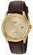 Men's Casio Genuine Leather Band Watch MTP1183Q MTP-1183Q-9A