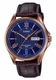 Men's Casio Genuine leather Band Watch MTP1384L MTP-1384L-2A