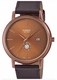 Men's Casio Genuine leather Band Watch MTPB125RL MTP-B125RL-5A