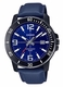 Men's Casio Leather Band Watch MTPVD01BL MTP-VD01BL-2B