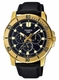 Men's Casio Leather Band Watch MTPVD300GL MTP-VD300GL-1E